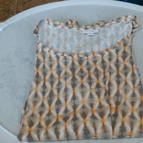 Pure J Jill short sleeve top Size L - Picture 1 of 4